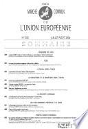 Revue du Marché commun et de l'Union européenne