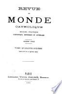 Revue du monde catholique