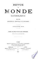 Revue du monde catholique