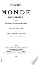 Revue du monde catholique