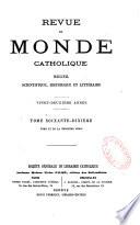 Revue du monde catholique