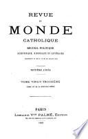 Revue du monde catholique