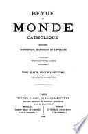 Revue du monde catholique
