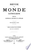 Revue du monde catholique