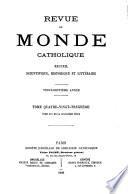 Revue du monde catholique