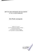 Revue du monde musulman et de la Méditerranée