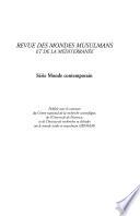 Revue du monde musulman et de la Méditerranée
