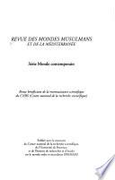 Revue du monde musulman et de la Méditerranée
