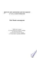 Revue du monde musulman et de la Méditerranée
