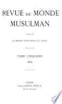 Revue du monde musulman