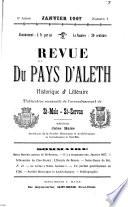 Revue du pays d'Aleth