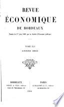 Revue économique de Bordeaux
