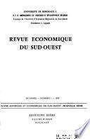 Revue économique du Sud-Ouest