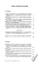 Revue économique