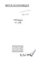 Revue économique