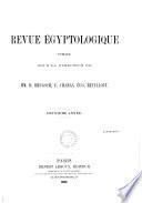 REVUE EGYPTOLOGIQUE