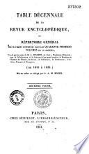 Revue encyclopédique
