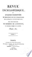 Revue encyclopédique