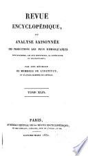 Revue encyclopédique