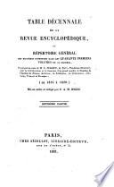 Revue encyclopédique, ou Analyse raisonnée