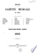 Revue et gazette musicale de Paris