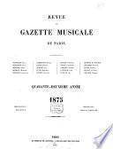 Revue et gazette musicale de Paris