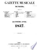 Revue et gazette musicale de Paris