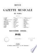 Revue et gazette musicale de Paris