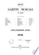 Revue et gazette musicale de Paris