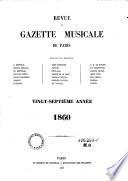 Revue et gazette musicale de Paris