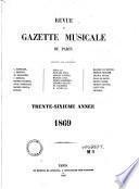 Revue et gazette musicale de Paris