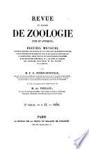 Revue et magasin de zoologie pure et appliquée; ..