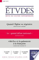 Revue Etudes : le grand débat national