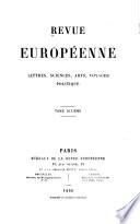 Revue européene