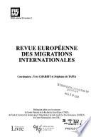 Revue européenne des migrations internationales