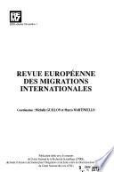 Revue européenne des migrations internationales