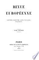 Revue européenne