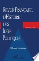 Revue française d'Histoire des idées politiques
