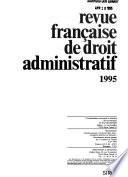 Revue française de droit administratif