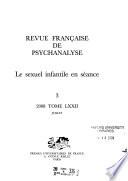Revue française de psychanalyse