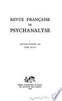 Revue française de psychanalyse