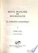 Revue française de psychanalyse