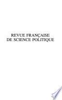 Revue française de science politique