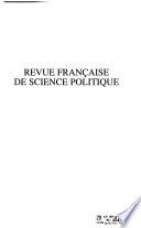 Revue française de science politique
