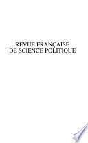 Revue française de science politique