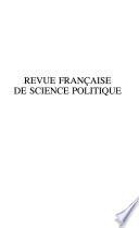 Revue française de science politique