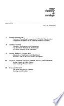 Revue française de sociologie