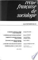 Revue française de sociologie