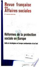 Revue française des affaires sociales