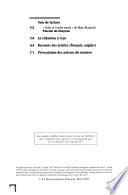Revue française des affaires sociales